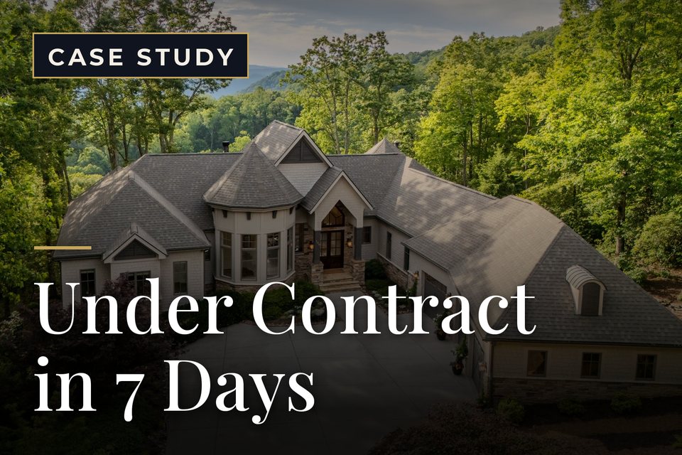 One Week at Glassy. 130 Stony Road, The Cliffs at Glassy, under contract in seven days.